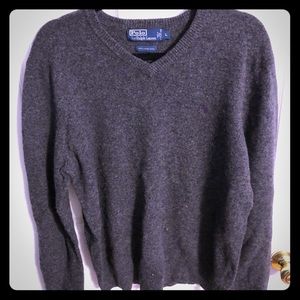 Polo Ralph Lauren v neck large sweater